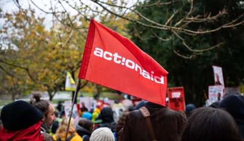 ActionAid UK campaigning