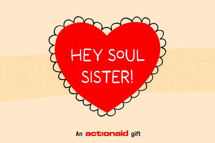 Hey Soul Sister card