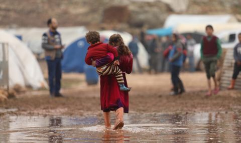 Turkey Syria earthquake flooding