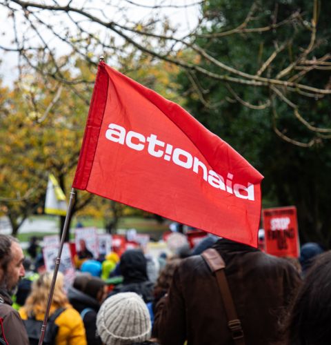 ActionAid UK campaigning
