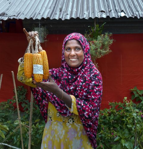 Shiuly is a farmer in Bangladesh