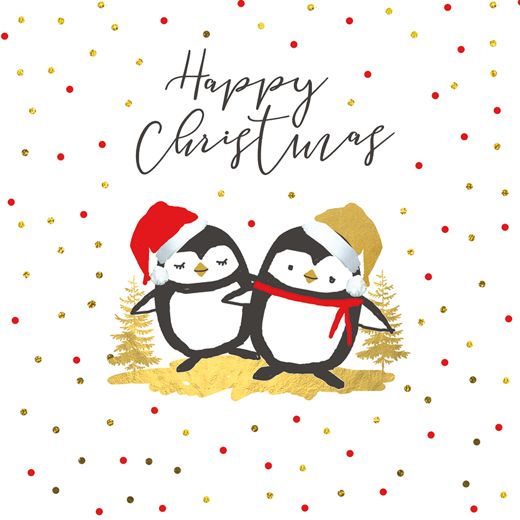 Penguins charity christmas cards