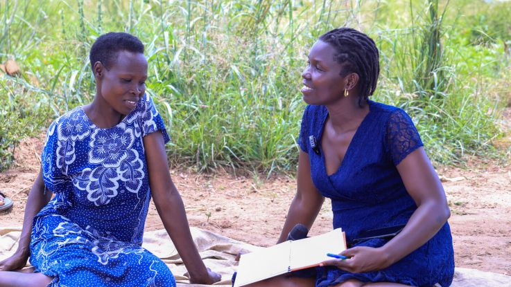 Joyce Akol, a 35-year-old mother of five in Uganda. Frank Byaruhanga/ActionAid