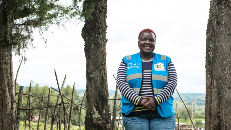 Rebecca Child Officer in Kenya